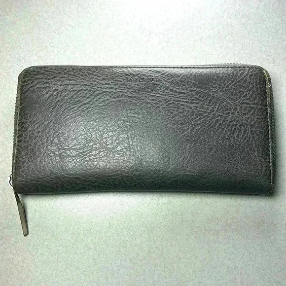 Matt & Natt Wallet Vegan Leather Cash Card Purse Organize Zip Car Shop Money - Picture 1 of 6